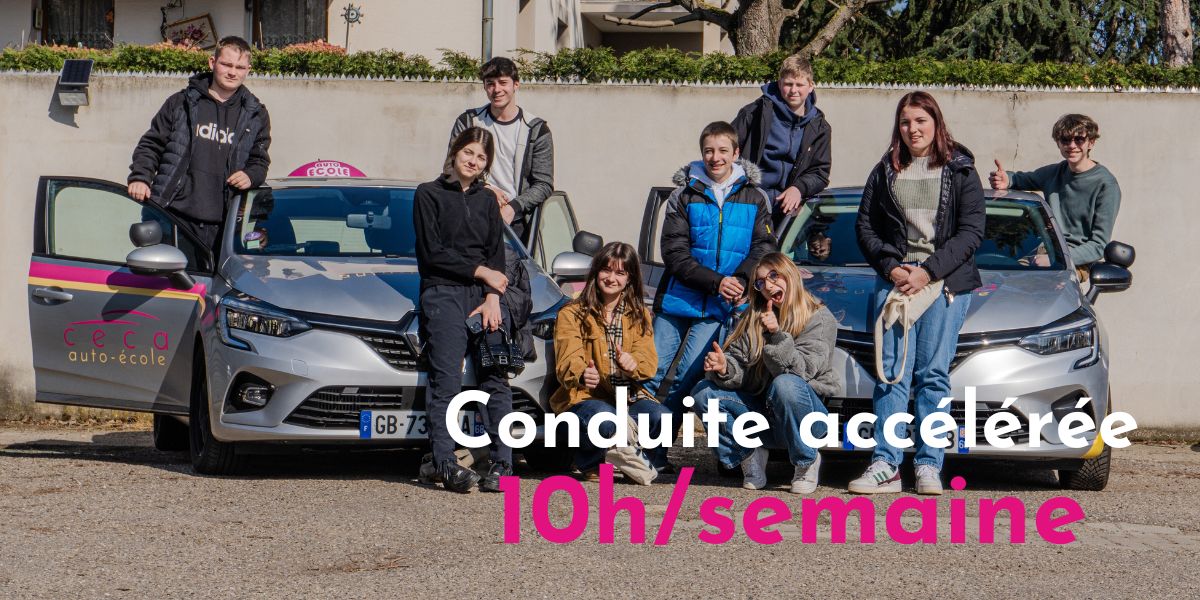 Permis de conduire en accéléré à l'auto-école CECA de Colmar dans le Haut-rhin. Passez votre permis rapidement, faites plusieurs heures par semaine.